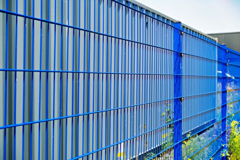 Commercial Fence Painting detail