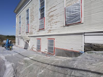 Office Building Painting detail